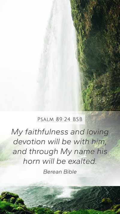 Psalm 89:24 BSB Bible Verse Image