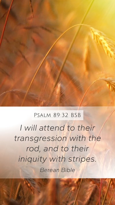 Psalm 89:32 BSB Bible Verse Image