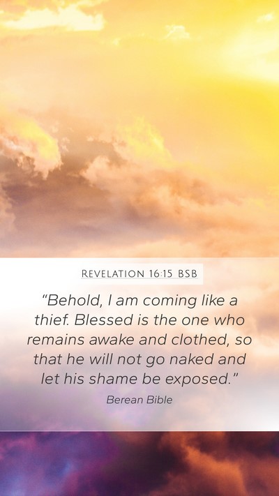Revelation 16:15 BSB Bible Verse Image
