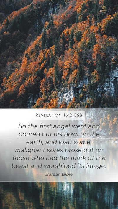 Revelation 16:2 BSB Bible Verse Image