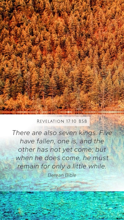 Revelation 17:10 BSB Bible Verse Image