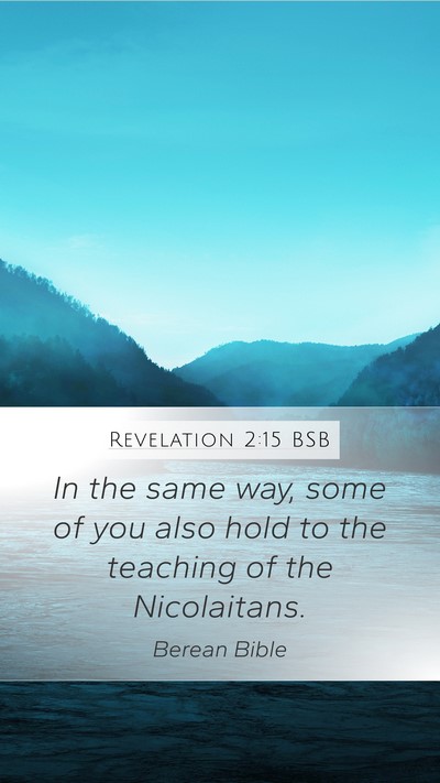Revelation 2:15 BSB Bible Verse Image