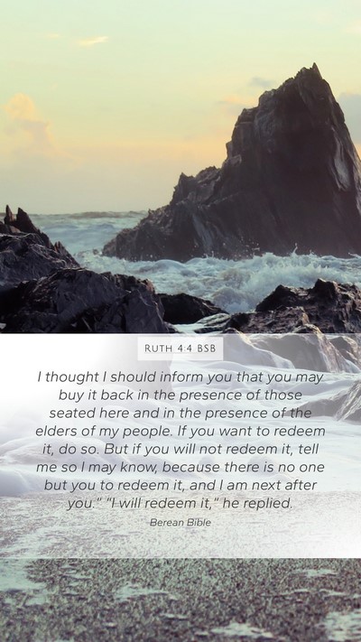 Ruth 4:4 BSB Bible Verse Image