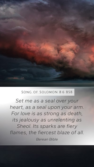 Song of Solomon 8:6 BSB Bible Verse Image