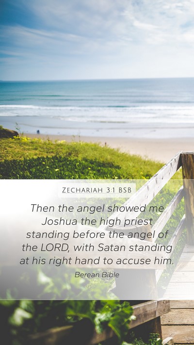 Zechariah 3:1 BSB Bible Verse Image
